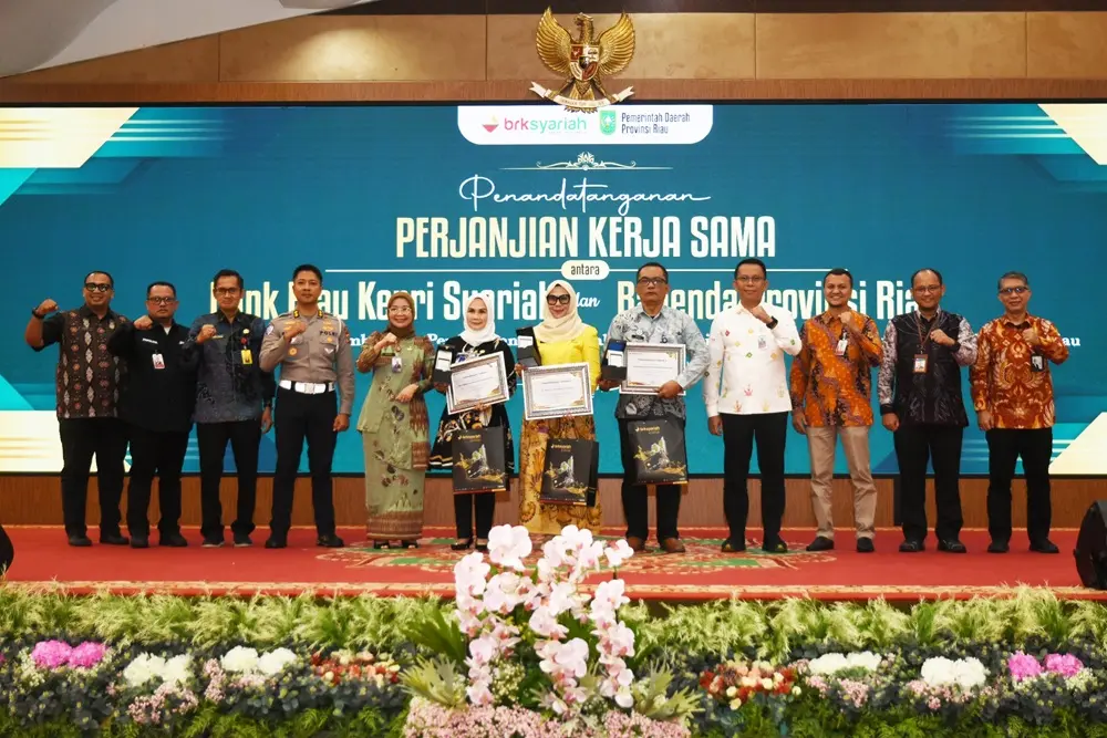 Minimalisir Kebocoran PAD, Bapenda Riau MoU Dengan BRK Syariah Terkait Pembayaran Pajak Secara Digital