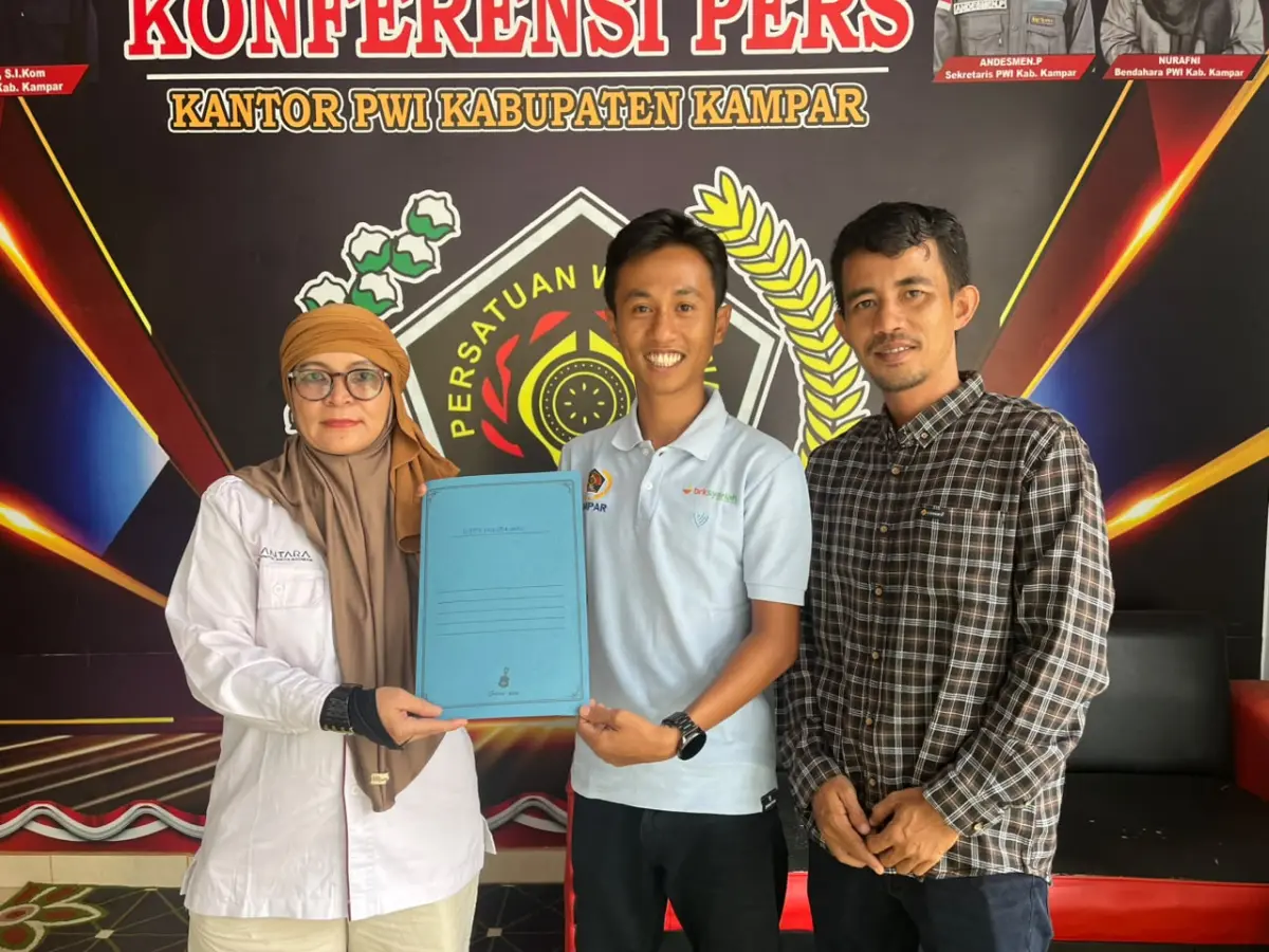 Netty Mindrayani Resmi Mendaftar Calon Ketua PWI Kampar, Bawa Visi Perkuat Persatuan Wartawan