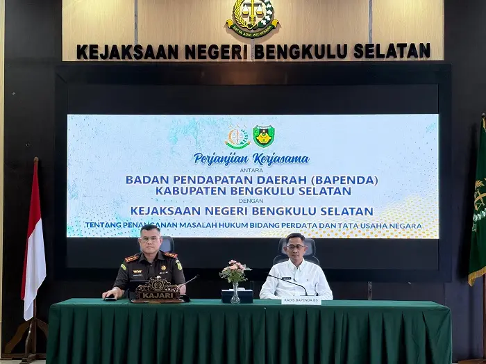 Optimalkan Fungsi Pajak, Bapenda Bengkulu Selatan Jalin Kerja Sama Hukum Perdata dan TUN dengan Kejari