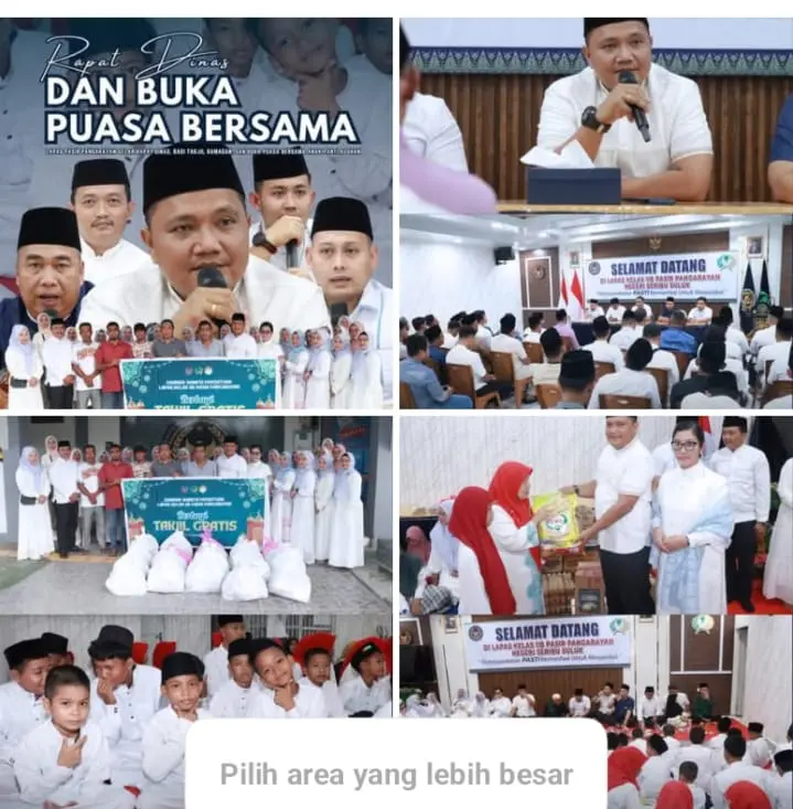 Pasca Raih Predikat Ombudsman, Lapas Pasir Pangarayan Gelar Aksi Sosial dan Buka Puasa Bersama Anak Yatim