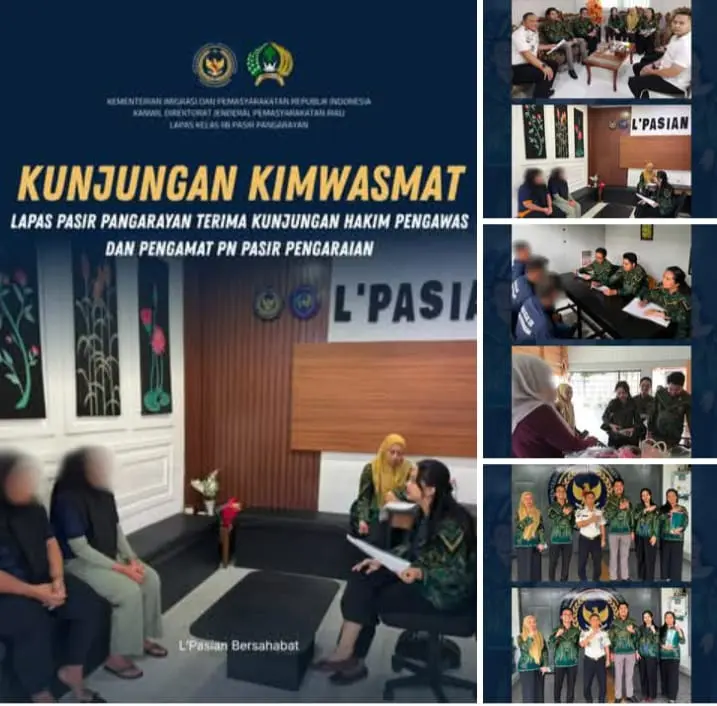 Pastikan Hak Warga Binaan Terpenuhi, Tim Kimwasmat PN Pasir Pengaraian Uji Pelaksanaan Putusan di Lapas