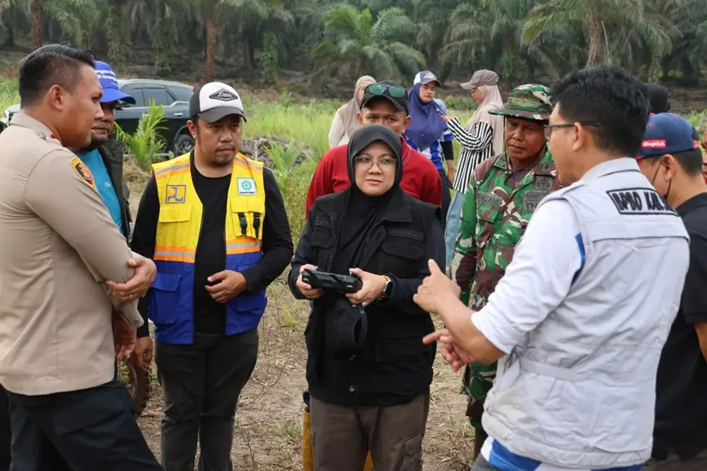 Pastikan Siak Sudah Zero Firespot, Bupati Afni Bersyukur Forkopimda Kompak