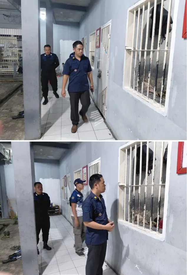Patroli Tengah Malam, Rutan Manna Pastikan Jumlah Warga Binaan Lengkap
