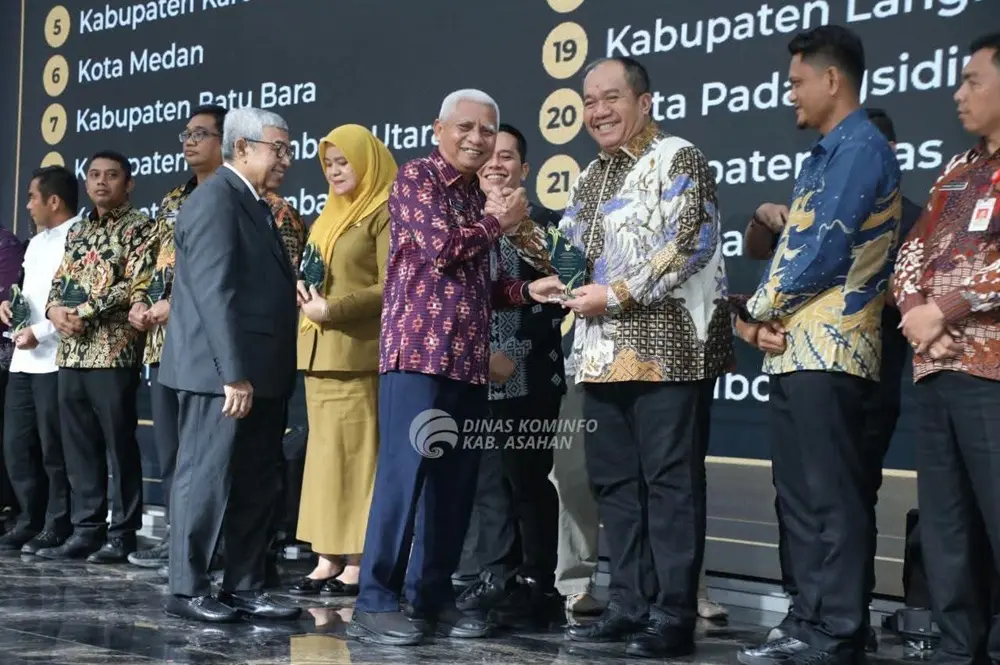 Pemkab Asahan Raih Predikat Informatif KI Award Sumut 2026