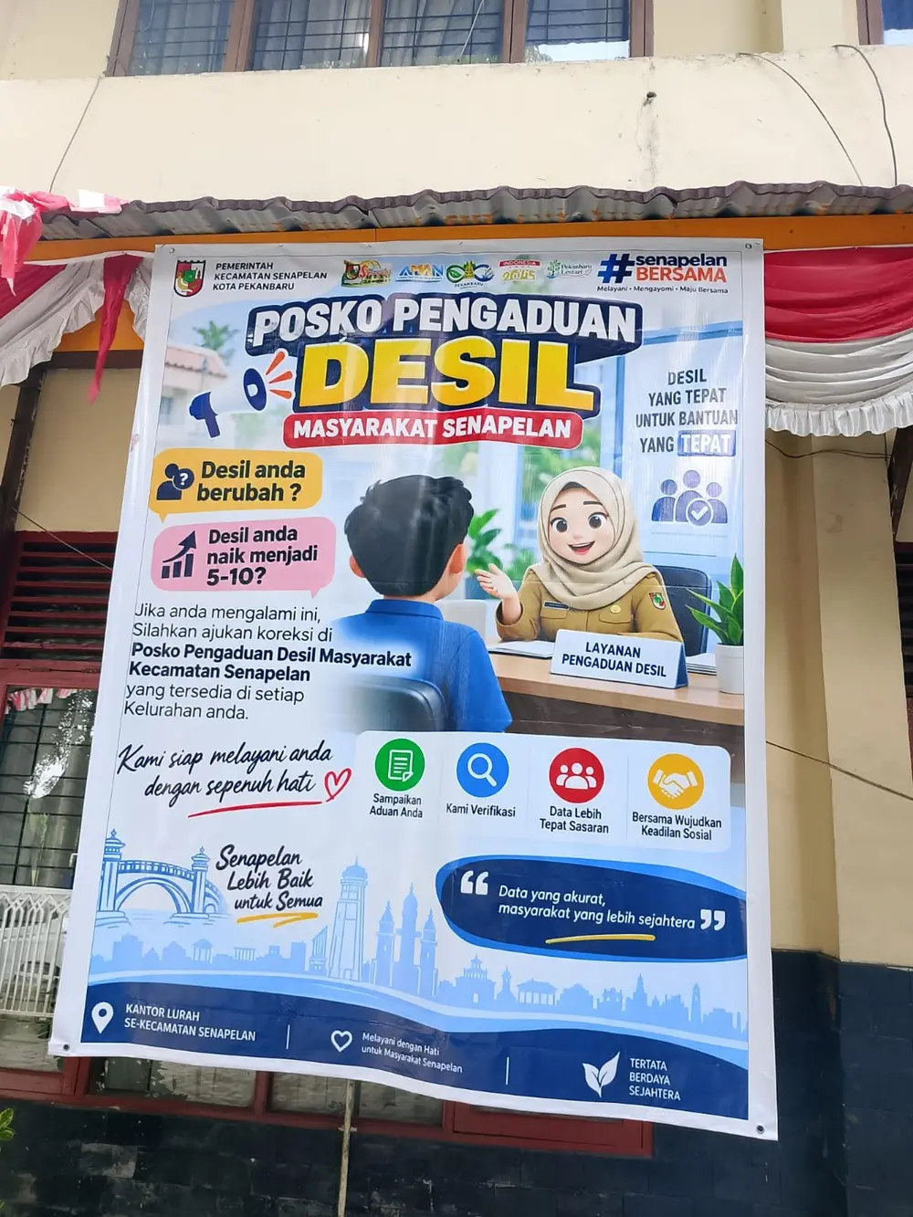 Pemko Pekanbaru Buka Posko Pengaduan Desil di Kantor Camat dan Lurah