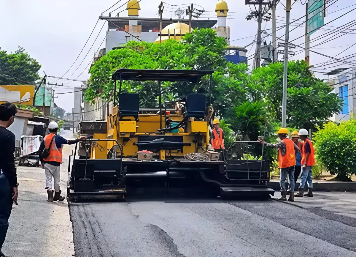 Pemko Pekanbaru Kebut Perbaikan Jalan, Giliran Jalan Karet dan Khadijah Ali Kembali Mulus