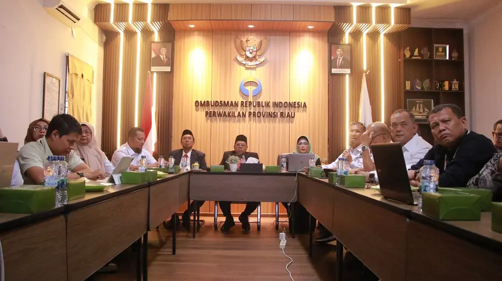 Pemko Pekanbaru Paparkan Hasil Pelaksanaan SPMB SMP ke Ombudsman: Sudah Sesuai Aturan