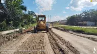 Thumbnail Pemprov Riau Perbaiki Jalan Lintas Petapahan-Gelombang di Kampar