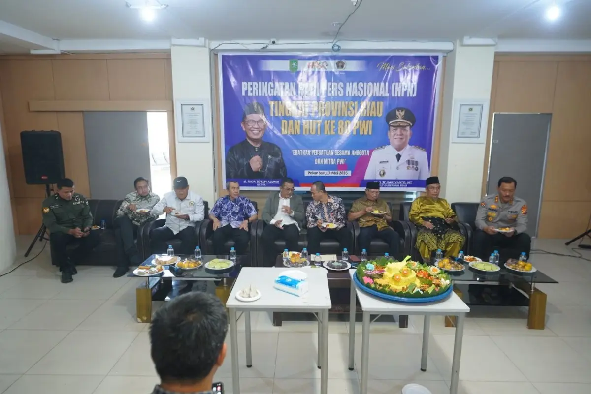 Penuh Keakraban dan Solidaritas, PWI Riau Gelar HPN 2026 Dihadiri Sejumlah Tokoh Riau