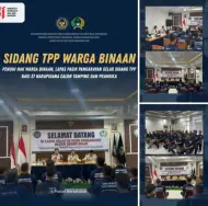 Penuhi Hak Warga Binaan, Lapas Pasir Pangarayan Gelar Sidang TPP Bagi 37 Narapidana Calon Tamping dan Pramuka