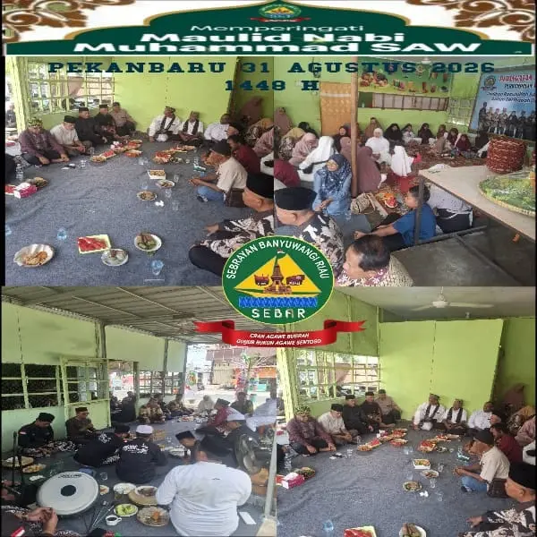 Peringati Maulid Nabi, SEBAR Ingin Membawa Keberkahan untuk Riau