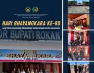 Thumbnail Perkuat Sinergi, Lapas Pasir Pengaraian Hadiri Upacara Hari Bhayangkara ke-80 Polres Rokan Hulu