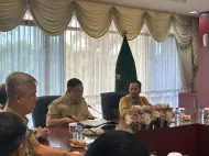 Persiapan Pacu Jalur 2026 Sudah 85 persen, Bupati Kuansing Akui Sungai Masih Keruh