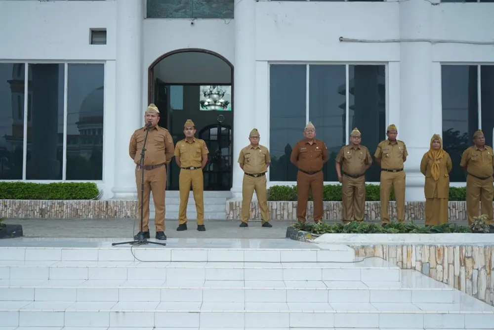 Pimpin Apel Gabungan, Wabup Asahan Ajak ASN Jaga Disiplin dan Tingkatkan Layanan