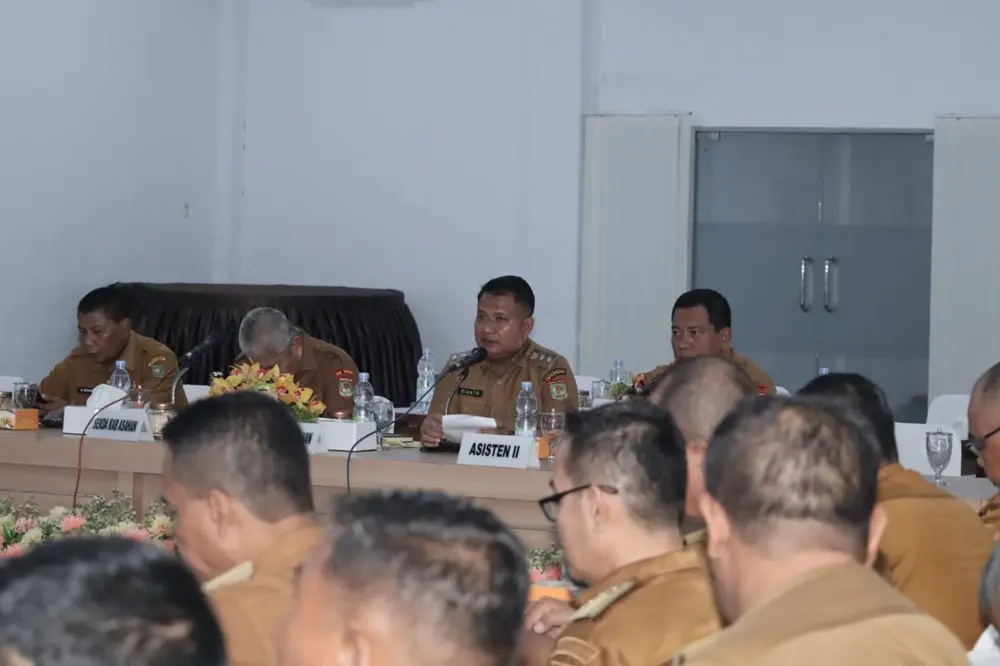 Pimpin Rakorpem Oktober 2026, Wabup Asahan Rianto Tegaskan OPD Kebut APBD