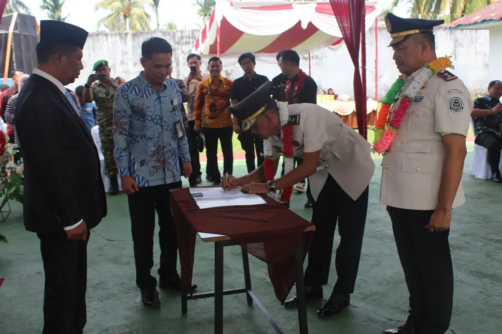 Pisah Sambut Karutan Manna, M. Nur Pamit, Hannibal Berkomitmen Jaga Integritas