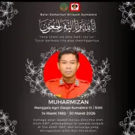 Plt Gubernur Riau Sampaikan Dukacita Mendalam Atas Wafatnya Muharmizan Petugas Manggala Agni yang Gugur dalam Tugas