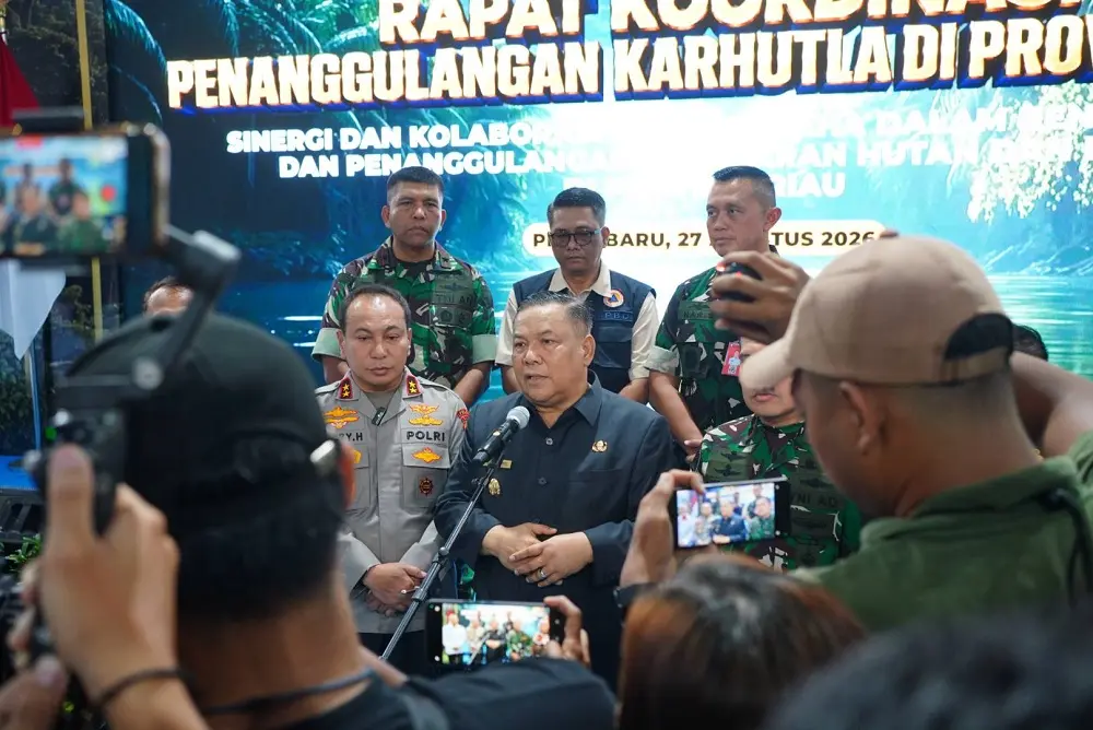 Plt Gubri Minta Perusahaan Aktif Cegah Karhutla: Patuh Diberi Reward, Lalai Disanksi