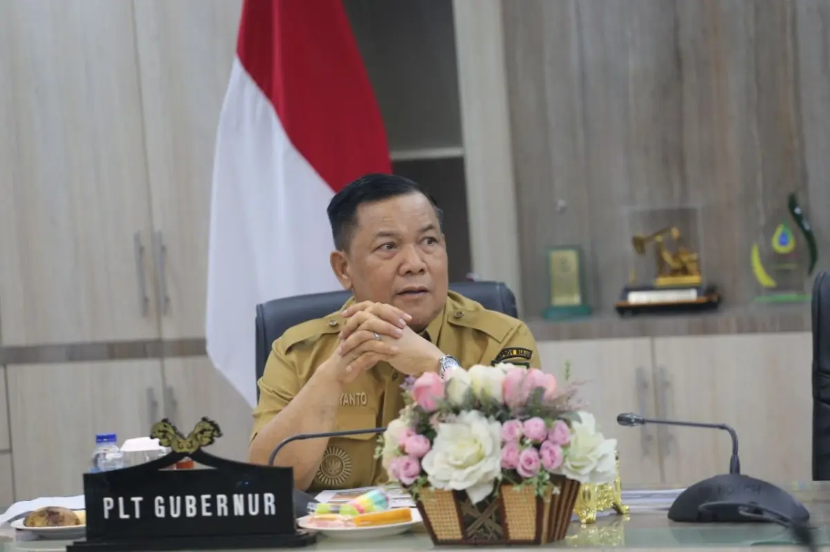 Plt Gubri SF Hariyanto Tegaskan Kunci Utama Penanganan Karhutla Adalah Gotong Royong