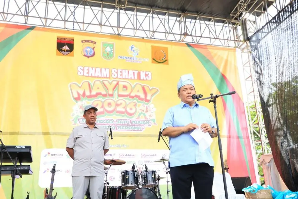 Plt Gubri Target 85 Persen Pekerja Riau Terlindungi Jaminan Sosial: Kita Sudah Luncurkan PULUT KETAN