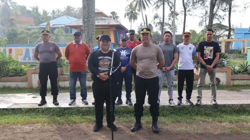 Polres Bengkulu Selatan Gelar GEMPAR dan GEMPITA di Pesisir Pasar Bawah