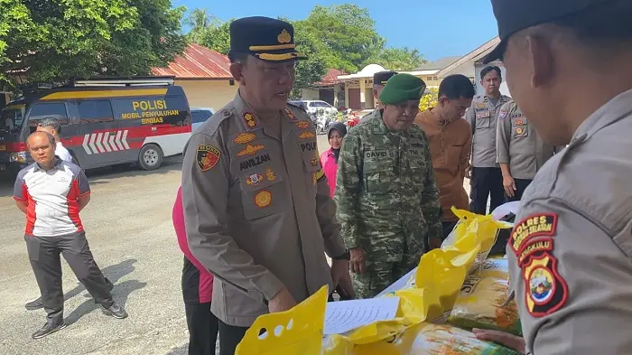 Polres Bengkulu Selatan Gelar Gerakan Pangan Murah Serentak, Harga Beras SPHP Hanya Rp58 Ribu!