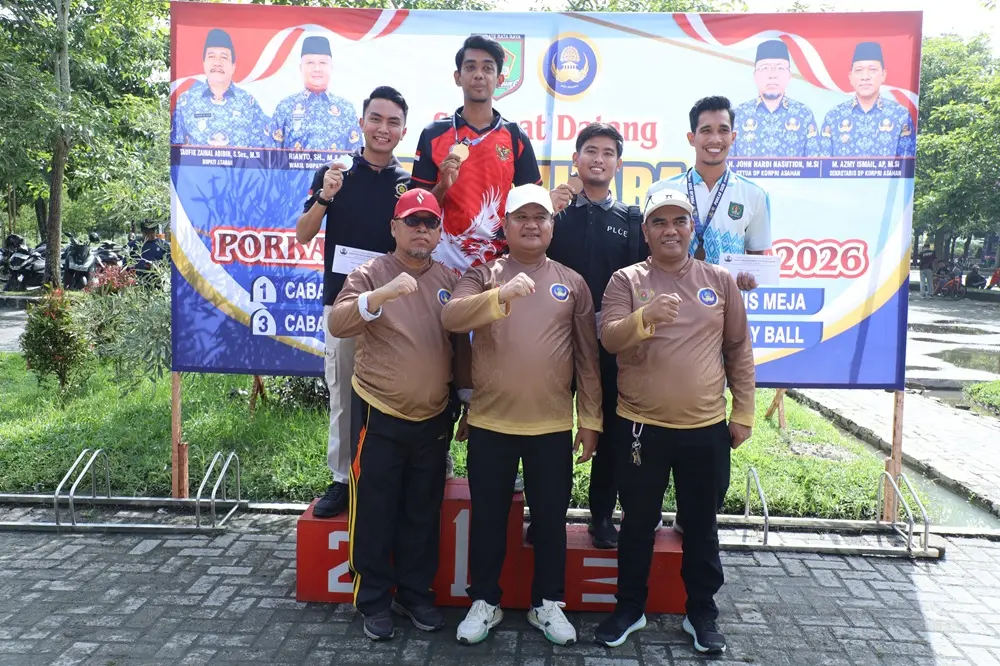 PORKAB KORPRI Asahan 2026 Resmi Berakhir di Hutan Kota Kisaran