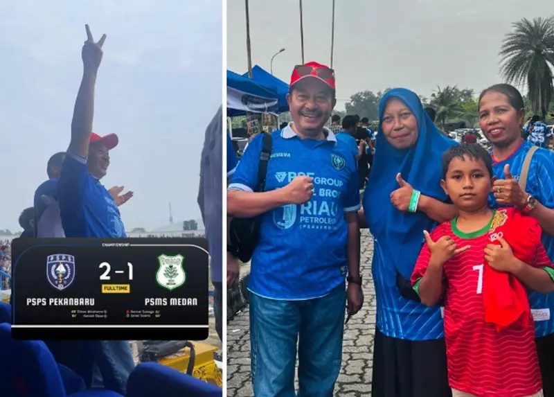 PSPS di Puncak Klasemen, Saat Sepak Bola Menyatukan Riau