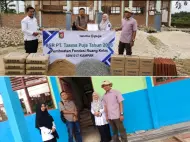 PT Tasma Puja Salurkan  Bantuan Rehabilitasi Ruangan Kelas SDN 017 Kampa