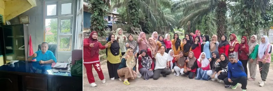 Puluhan Warga BGOC Senam Massal Sekaligus Deklarasi Dukung MUBES FDSB 2026