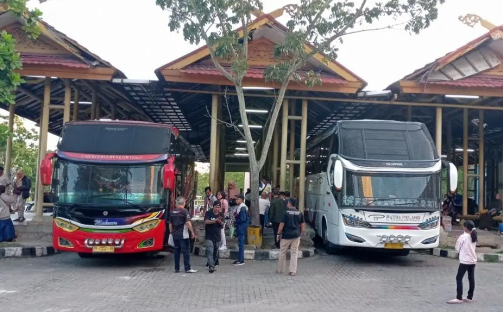 Puncak Arus Mudik di Terminal BRPS Pekanbaru Diprediksi Besok, Terbanyak Menuju Pulau Jawa