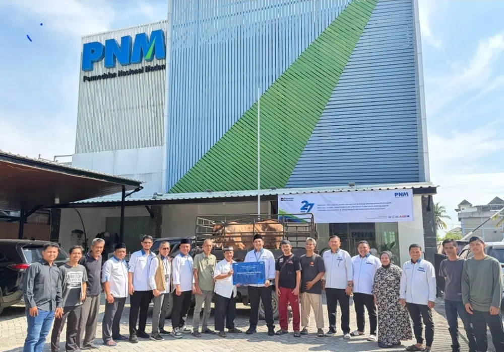 Rayakan HUT ke-27 dan Iduladha, PNM Pekanbaru Gelar Aksi 'Bersyukur dan Berkurban'