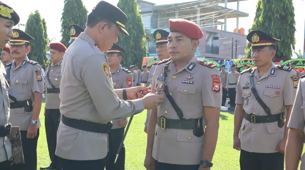 Resmi Berganti! Ini Daftar Pejabat Utama Polres Bengkulu Selatan yang Baru Dilantik