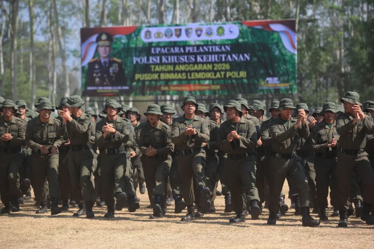 Resmi Dilantik, 586 Polhut Siap Diterjunkan ke Karhutla, Kabaharkam Polri: Tak Ada Kompromi Bagi Perusak Hutan