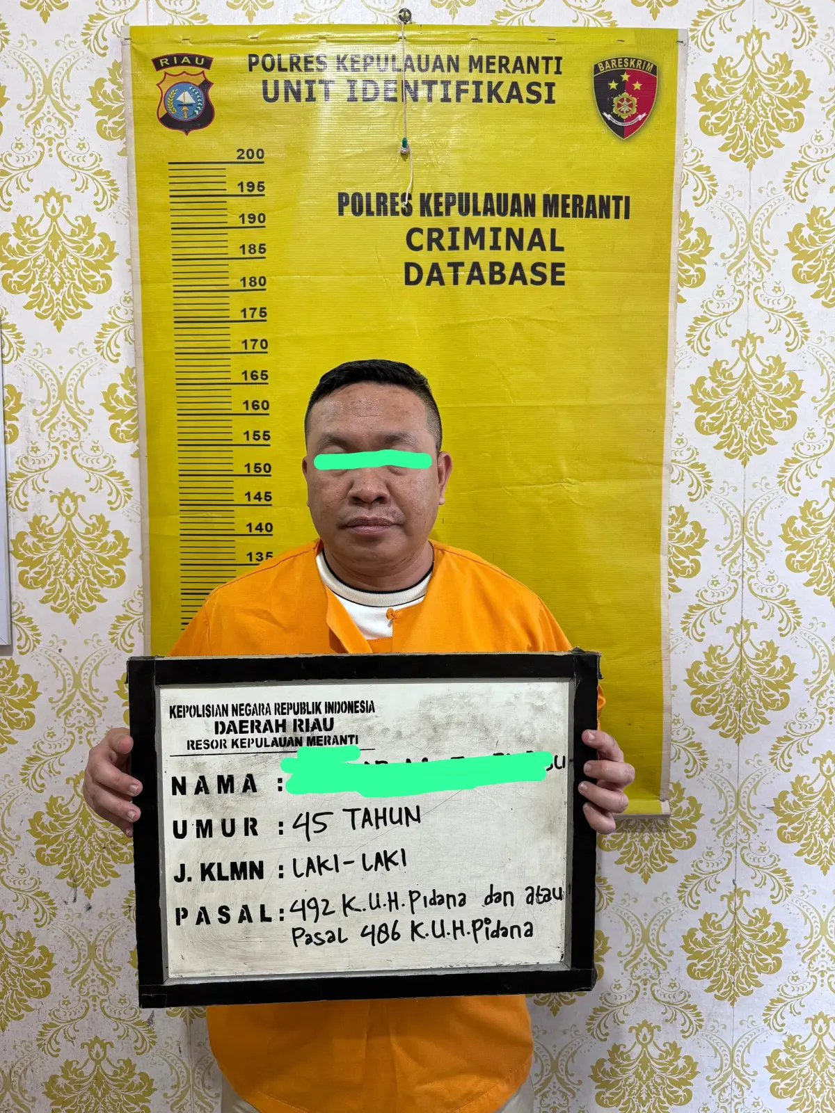 Rp307 Juta Demi Janji Lolos Polri, Z Akhirnya Ditangkap Polres Meranti