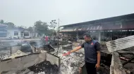 Rumah Camat Merbau dan Ketua DPRD Meranti Ludes Terbakar, Tak Satupun Barang Diselamatkan