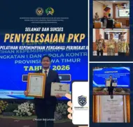 Thumbnail Sabet Peringkat IV PKP Jawa Timur, Kasi Adm Kamtib Lapas Pasir Pengaraian Luncurkan Aplikasi SABANA-AMAN