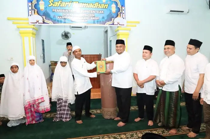 Safari Ramadan di Tualang, Wabup Siak Ungkap Rencana Pemekaran Kampung Perawang Indah