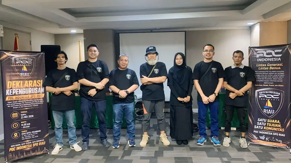 Sah! Davidcy Terpilih Aklamasi Nakhodai POC Indonesia Chapter Riau Periode 2026-2028