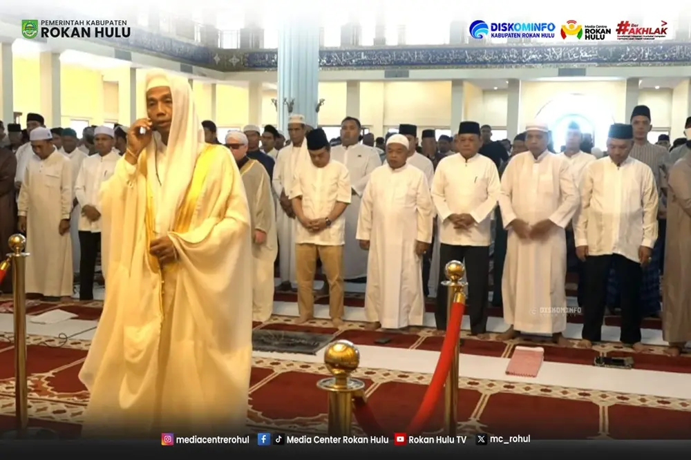 Salat Iduladha 1447 H di Islamic Center Rohul Diikuti Ribuan Jemaah