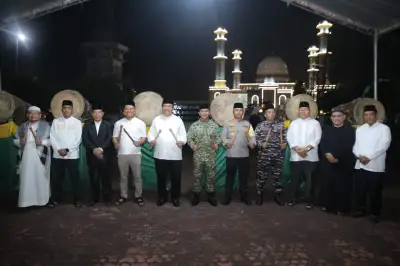 Sambut Idulfitri 1447 H, Bupati Asahan Lepas Pawai Takbiran dan Kendaraan Hias di Kisaran