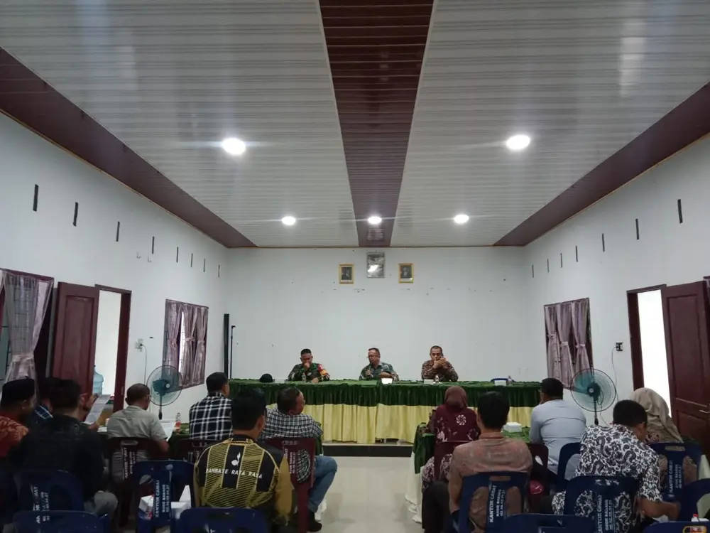 Satu Forum Dua Agenda, Aek Ledong Kuatkan Pemerintahan dan Matangkan HUT RI ke-81