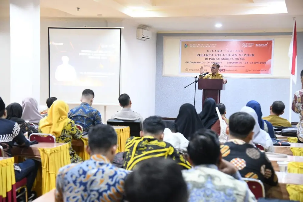 SE2026 Terintegrasi Data Tunggal Nasional, Pemkab Bengkalis Gembleng Ratusan Petugas Lapangan