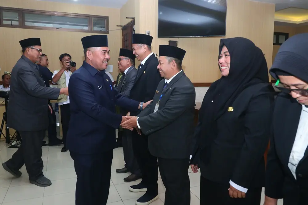 Sekda Siak Lantik Lima Pejabat Administrator dan Pengawas, Berikut Daftarnya