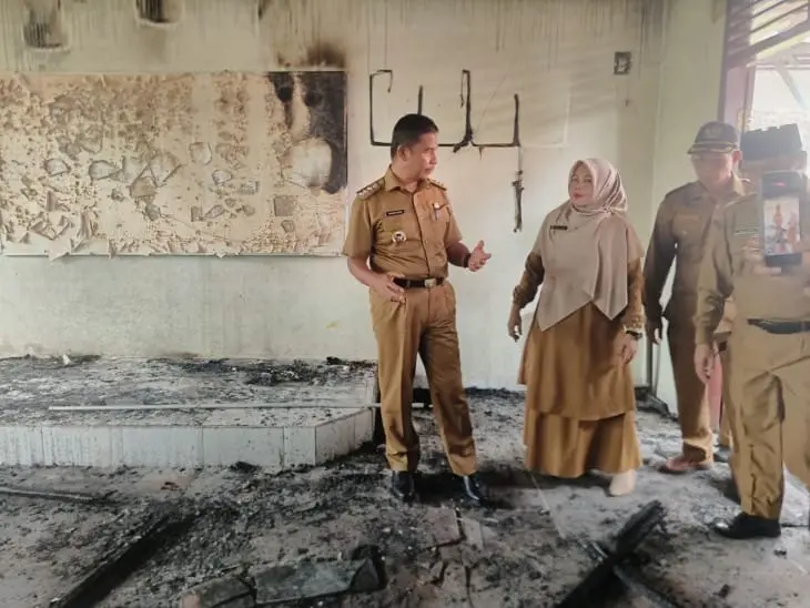 Sekolah Terbakar, 813 Siswa SDN 018 Kubang Jaya Kampar Butuh Ruang Belajar dan Bantuan