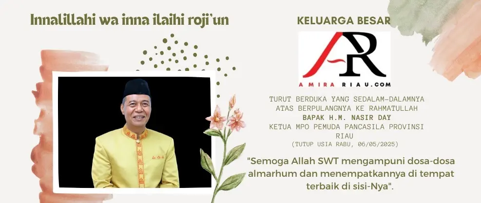 Selamat Jalan Bang Nasir Day, Sosok Berpengaruh dan Mantan Dirut PT SPR Berpulang