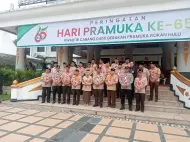 Thumbnail Semangat Kepramukaan Perkuat Karakter, Lapas Pasir Pangarayan Hadiri Apel Hari Pramuka ke-66
