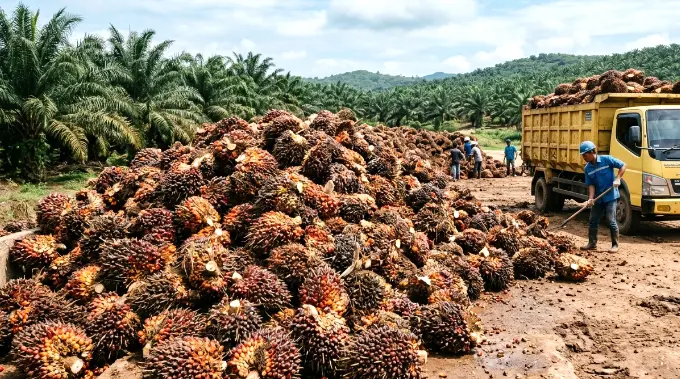 Sempat Turun, Harga TBS Sawit Riau Naik Lagi jadi Rp3.932/Kg