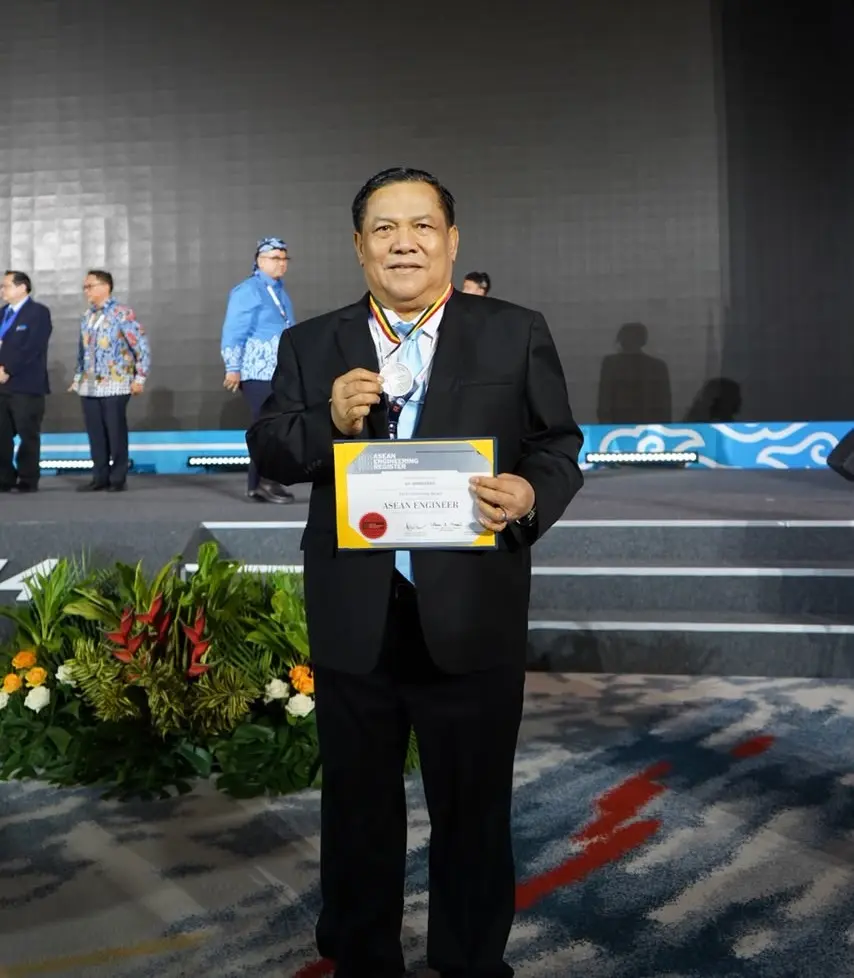 SF Hariyanto Jadi Gubernur Pertama di Indonesia yang Raih Gelar ASEAN Engineer