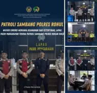 Thumbnail Sinergi Menjaga Keamanan dan Ketertiban, Lapas Pasir Pangaraian Terima Patroli Sambang Polres Rokan Hulu